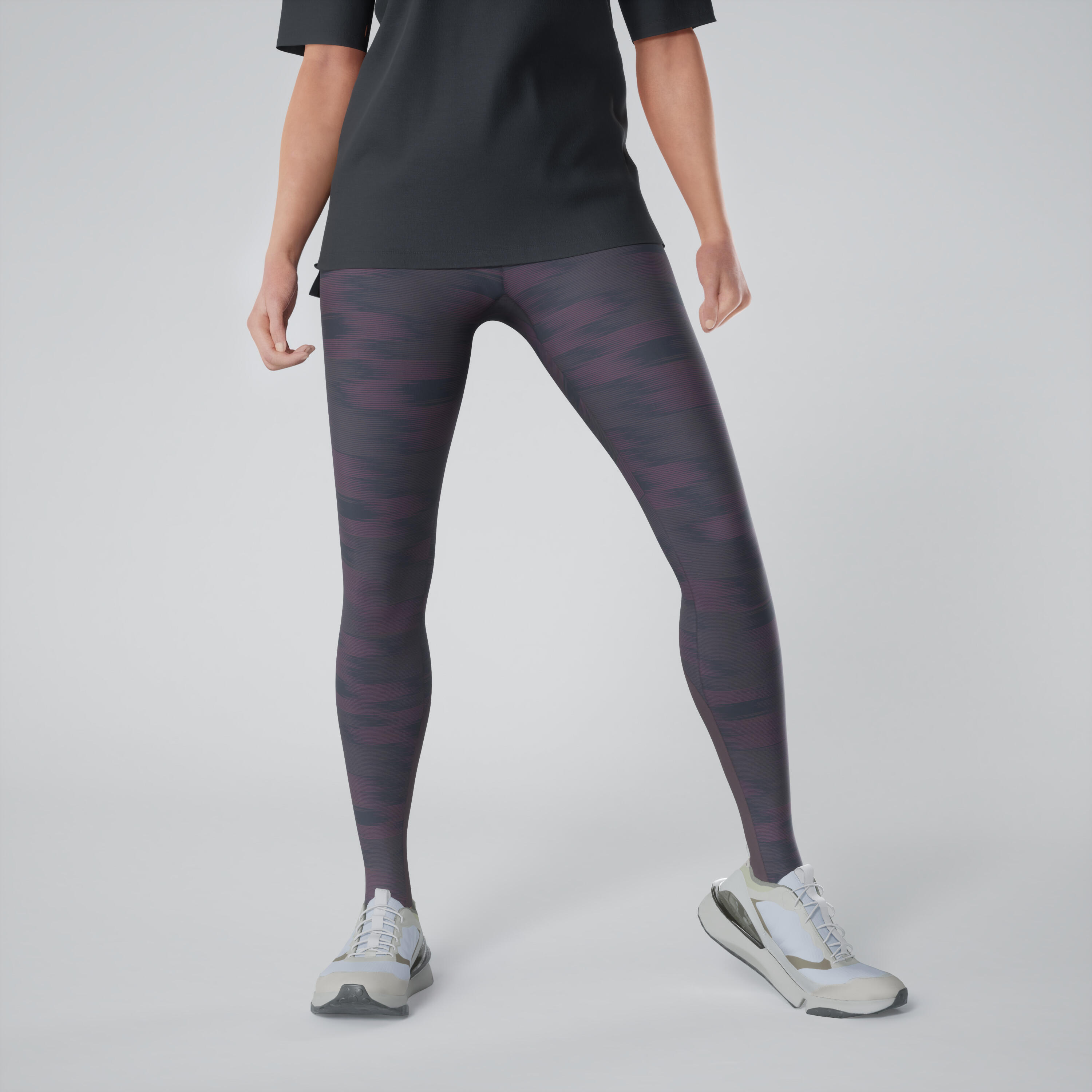 Legging femme taille haute habille Decathlon